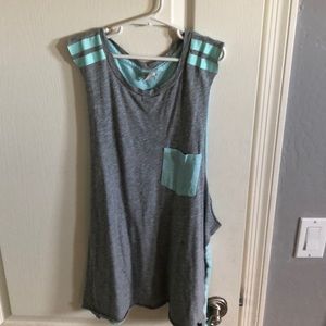 Gray tank top from PINK